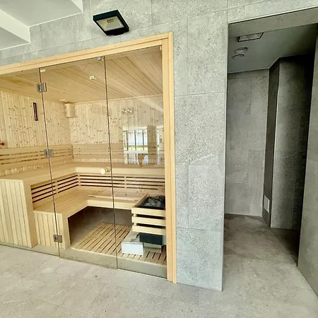 D209 Classik Z 2 Sypialniami, Basenem, Sauna, Jacuzzi, Przy Samej Plazy - 5d Apartment