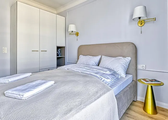 D209 Classik Z 2 Sypialniami, Basenem, Sauna, Jacuzzi, Przy Samej Plazy - 5d Διαμέρισμα